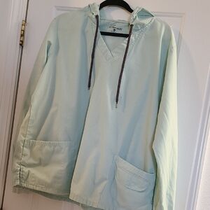 Mint Green Women's Hoodie with Pockets